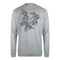 Cavalli Class Txt66B Cf050 05014 Grey Melange Round Neck Sweatshirt Mens - Style Centre Wholesale