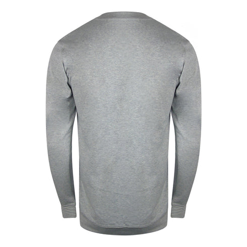 Cavalli Class Txt66C Cf050 05001 Grey Round Neck Sweatshirt Mens - Style Centre Wholesale
