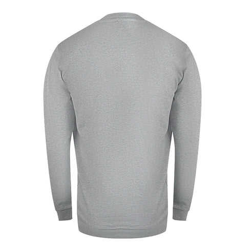 Cavalli Class Txt66H Cf050 05014 Grey Melange Round Neck Sweatshirt Mens - Style Centre Wholesale