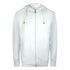 Cavalli Class Bold Floral Logo Off White Zip-Up Hoodie TXT68H CF050 00533