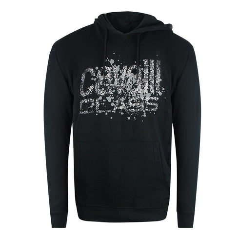 Cavalli Class Txt68L Cf050 05051 Black Hoodie Sweatshirt Mens - Style Centre Wholesale