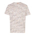 Missoni Short Sleeve T-Shirt White And Orange Space Dyed S