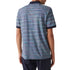 Missoni Short Sleeve Polo Blue And Purple Space Dyed S