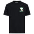 Casablanca Le Jue Design Black T-Shirt S