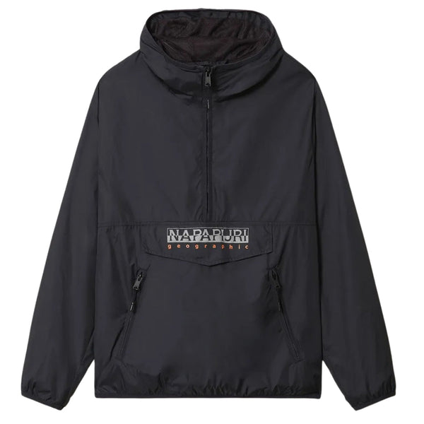 Napariji Rf Circular S Black Hooded Jacket