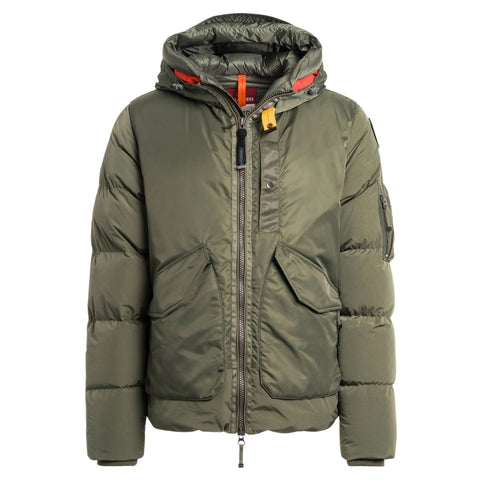 Parajumpers VANTAGE PMJKRU01 610 THYME GREEN DOWN JACKET Mens L