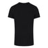 BALMAIN VH1EF000G016 Balmain Paris Rainbow Multi Logo Black T-Shirt AAA BLACK T-SHIRT MALE S