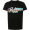 BALMAIN VH1EF000G039 Balmain Paris Retro Logo Black T-Shirt 0FA BLACK T-SHIRT MALE S