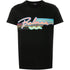 BALMAIN VH1EF000G039 Balmain Paris Retro Logo Black T-Shirt 0FA BLACK T-SHIRT MALE S