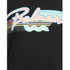 BALMAIN VH1EF000G039 Balmain Paris Retro Logo Black T-Shirt 0FA BLACK T-SHIRT MALE S