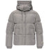 Diesel Plain Grey Winter Jacket S