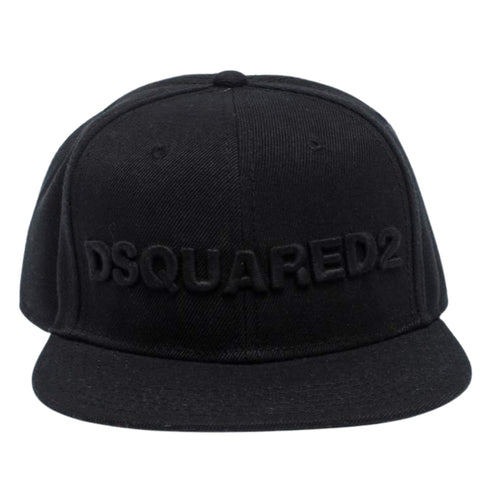 Dsquared W17Bc4004 05C M084 M084 Black Cap Men One Size