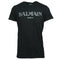 Balmain Sparkle Logo Black T Shirt