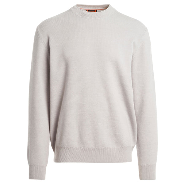Parajumpers WALLANCE PMKNWK01 309 Cloud Light Grey Crewneck Sweater Mens L