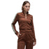 Casablanca Laurel Track Top Brown Wf23 Jtp 165 01 165 Brown Jackets Womens