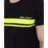 BALMAIN WH2EF000B158 Balmain Neon Logo Black T-Shirt EAQ BLACK T-SHIRT MALE S
