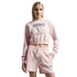Casablanca Printed Cropped Sweatshirt Equipement Sportif Pink Wps24 Jtp 100 01 100 Pink Sweatshirts Womens