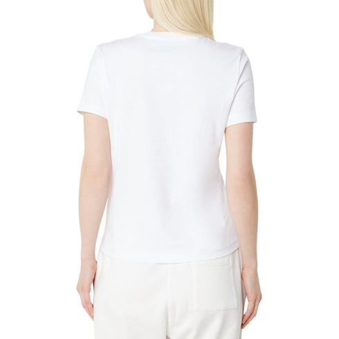 Casablanca Printed Fitted T-Shirt Casa Way White Wps24 Jts 020 01 020 01 White T-Shirts Womens