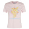 Casablanca Printed Fitted T-Shirt Diamond Column Pink Wps25 Jts 020 01 020 Pink T-Shirts Womens