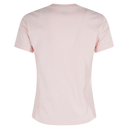 Casablanca Printed Fitted T-Shirt Diamond Column Pink Wps25 Jts 020 01 020 Pink T-Shirts Womens