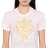 Casablanca Printed Fitted T-Shirt Diamond Column Pink Wps25 Jts 020 01 020 Pink T-Shirts Womens