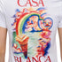 Casablanca Printed Fitted T-Shirt Nature Teacher White Wps25 Jts 020 02 020 02 White T-Shirts Womens