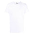 BALMAIN YH1EF000BB20 Balmain Paris Embossed Logo White T-Shirt 0FA WHITE T-SHIRT MALE S