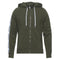 Moschino Tape Logo Green Zip Hoodie