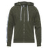 Moschino Tape Logo Green Zip Hoodie