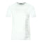 Balmain Brand Embossed Logo White T Shirt