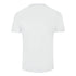 Balmain Brand Embossed Logo White T Shirt