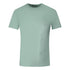 Balmain Brand Embossed Logo Green T Shirt