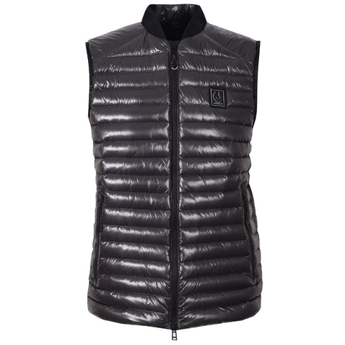 Belstaff Airframe Black Gilet Down Filled Jacket - Style Centre Wholesale