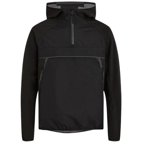 Belstaff Airside Half Zip Pullover Black Jacket