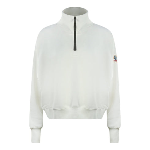 Parajumpers Alida Half Zip Off White Jumper
