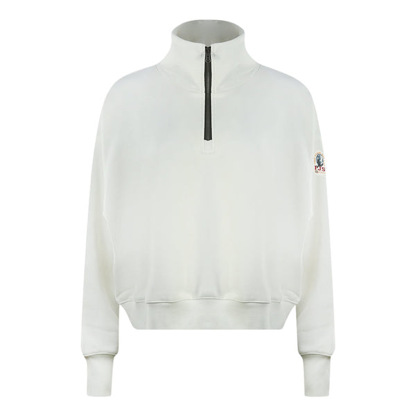 Parajumpers Alida Half Zip Off White Jumper