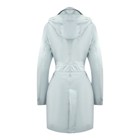 Parajumpers Avery Vapur Blue Hooded Trench Jacket