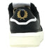 Fred Perry B1261 102 Black Trainers B1261 102