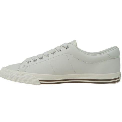 Fred Perry Underspin Leather White Trainers