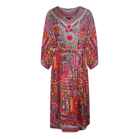 Inoa Banjara 12003 Red Fish Dress
