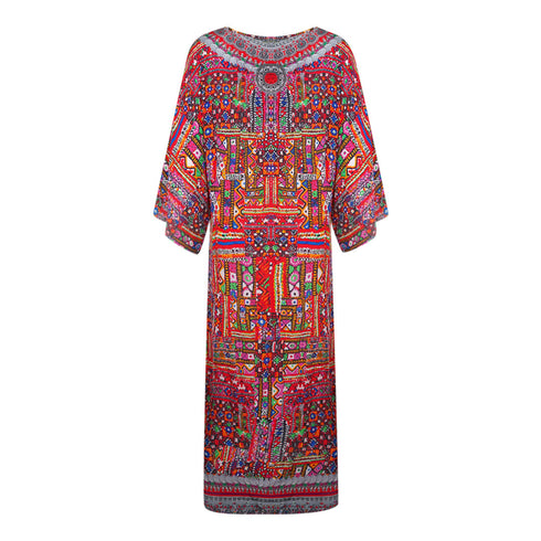 Inoa Banjara 12003 Red Fish Dress