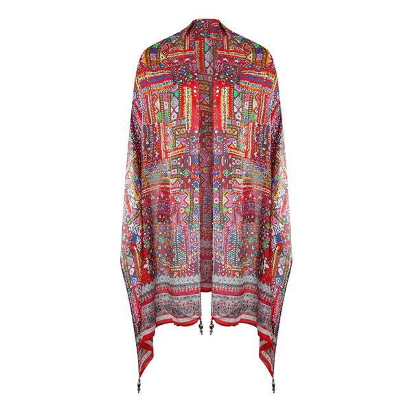 Inoa Banjara 12003 Multicoloured Long Rectangular Scarf