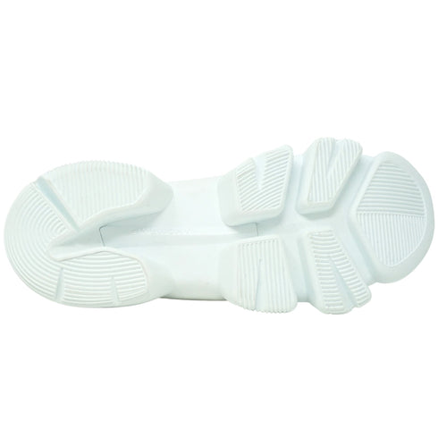 Givenchy Jaw Sock Low Knitted White Trainers