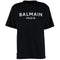 Balmain Paris Classic Branded Logo Black T Shirt
