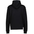 Balmain Paris White Classic Logo Black Hoodie BH1JR002 BB65 White Logo