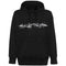 Givenchy Barbed Wired Logo Black Hoodie BMJ0D53Y69 001