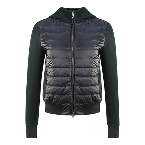 Parajumpers Caelie Black Hooded Padded Jacket Caelie