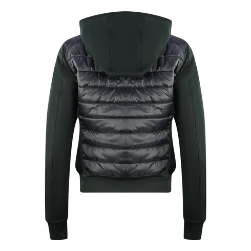 Parajumpers Caelie Black Hooded Padded Jacket Caelie