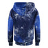 Parajumpers Cher Blue Snow Print Hoodie