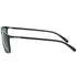 Calvin Klein Solid Smoke Lens Shiny Black Sunglasses Ck20524S 001